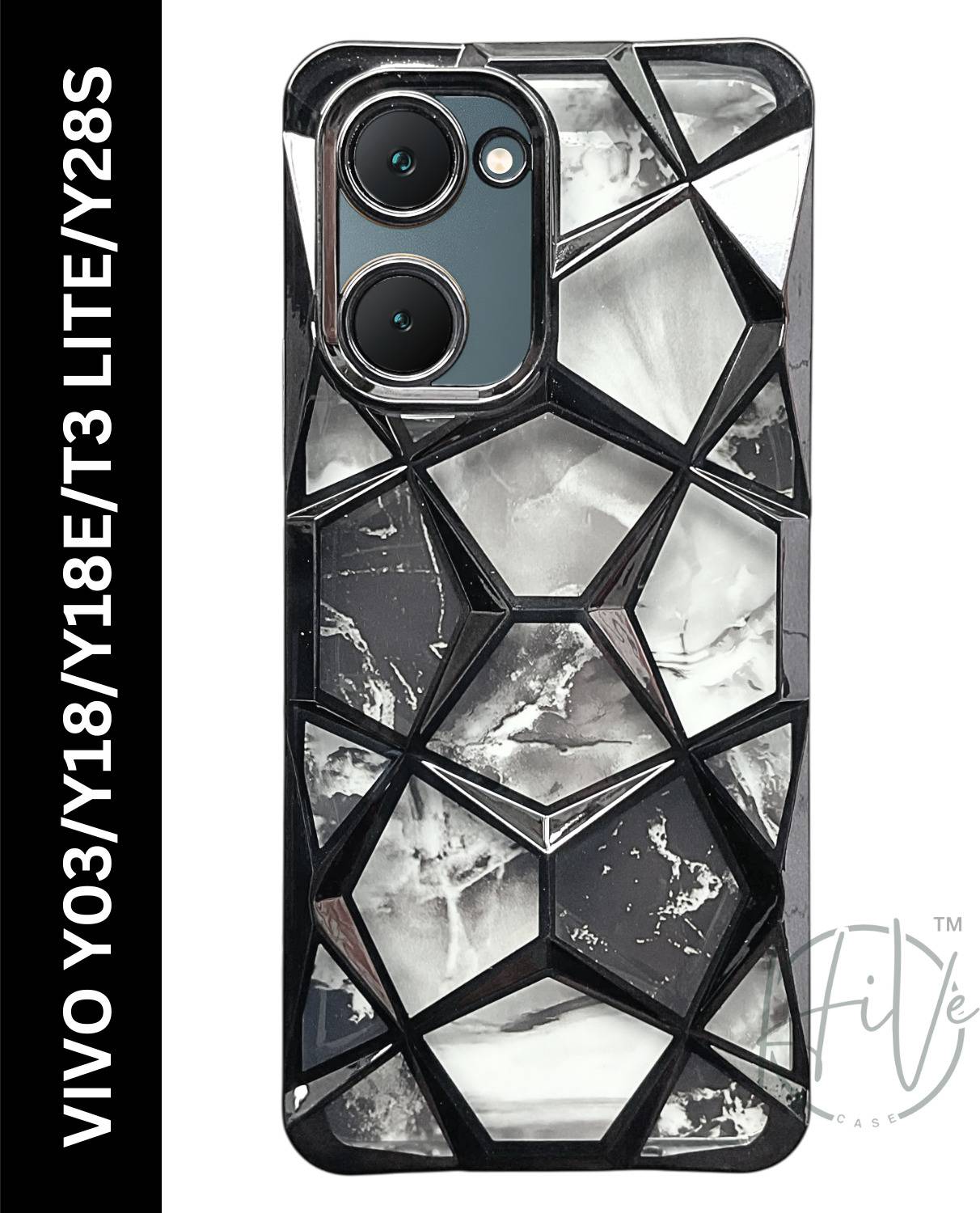 Hive Mobile Cover for Vivo Y18, Y03, 18E, T3 Lite, Y28s - Image 1