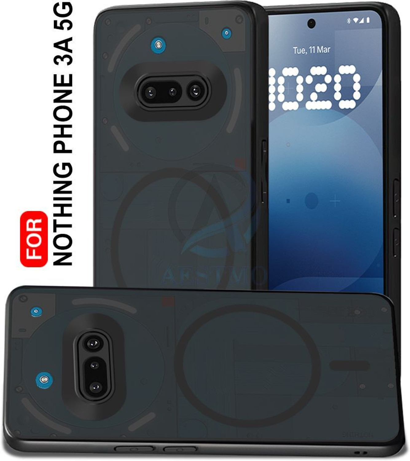 Image of AESTMO Back Cover for Nothing Phone (3a)
