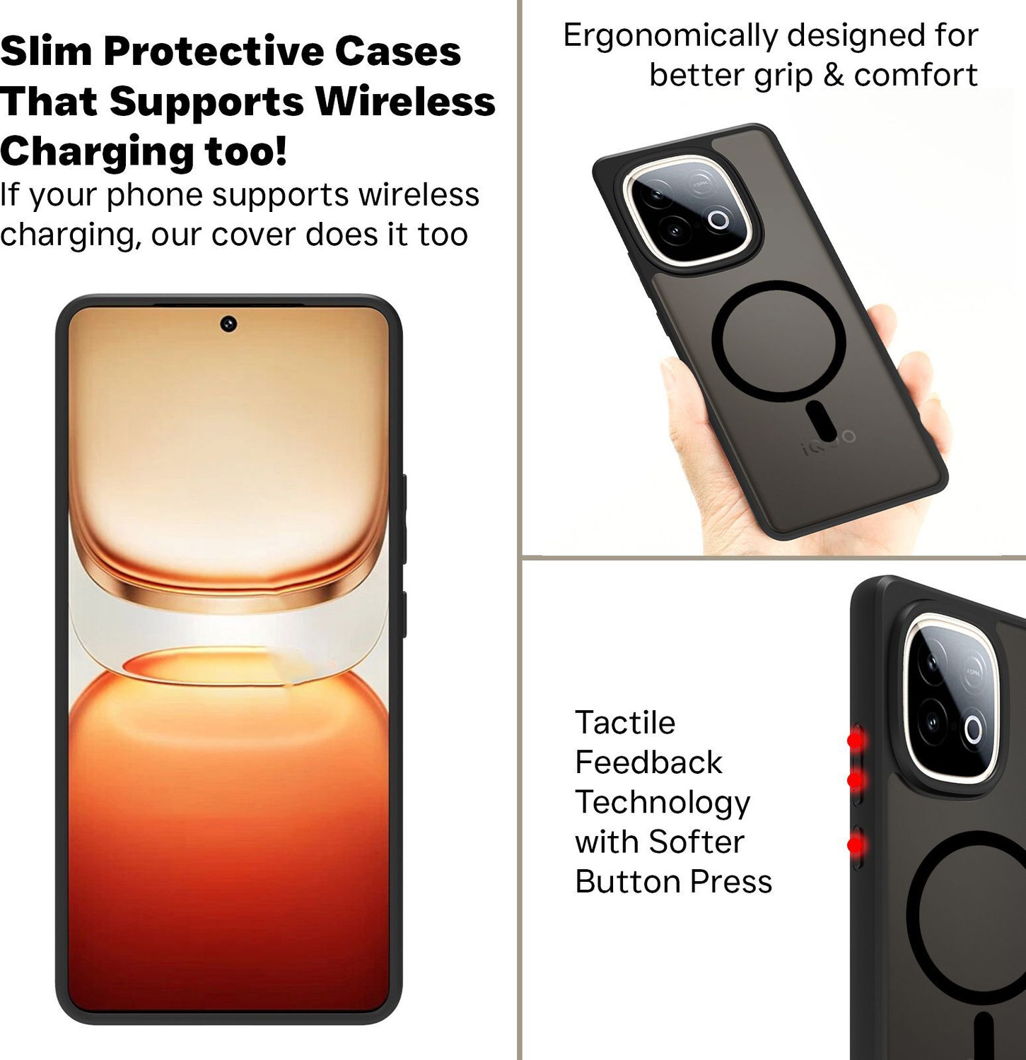 Image of RIGGEAR Back Cover for IQOO Neo 10 5G (Matte)