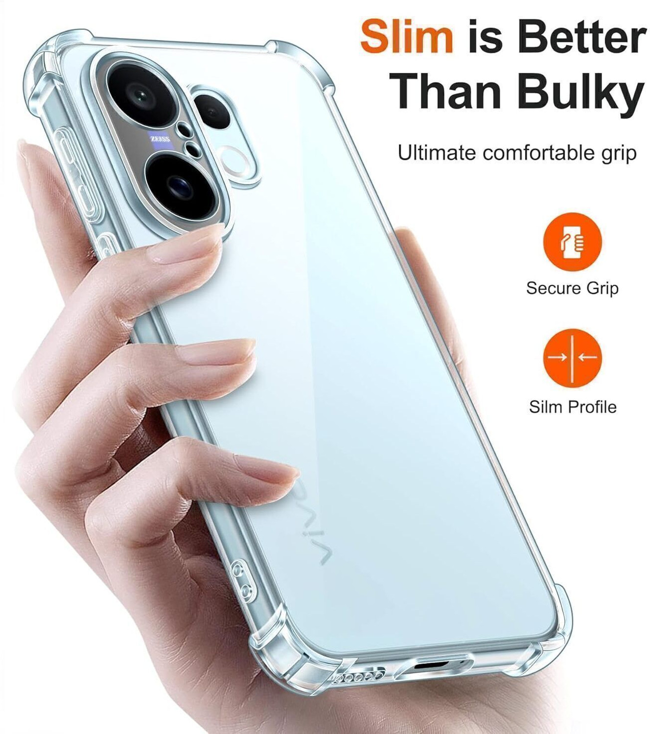 Image of CLOYAAR Back Cover for VIVO V60