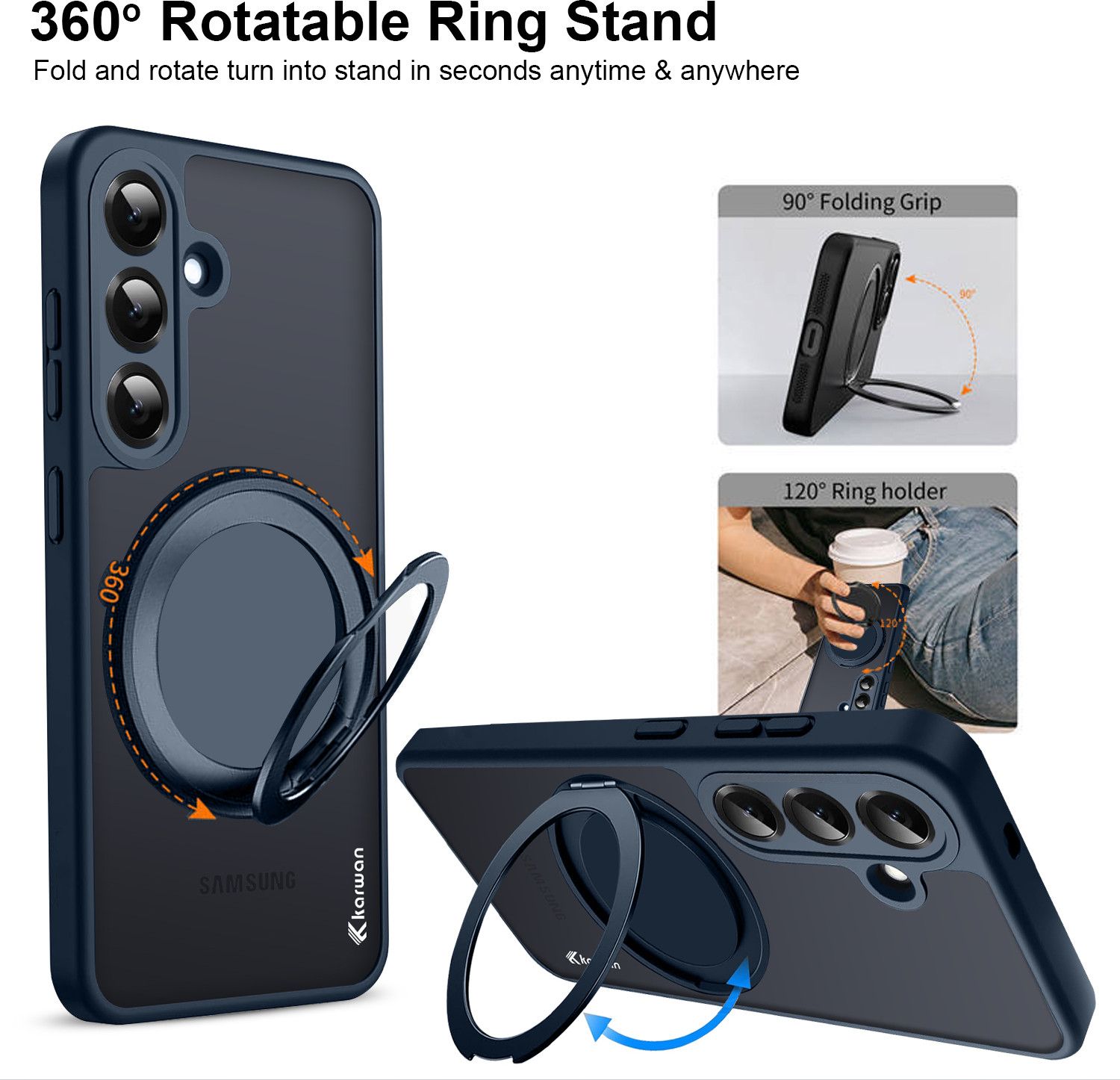 Image of KARWAN Back Cover for Samsung Galaxy S24 Plus