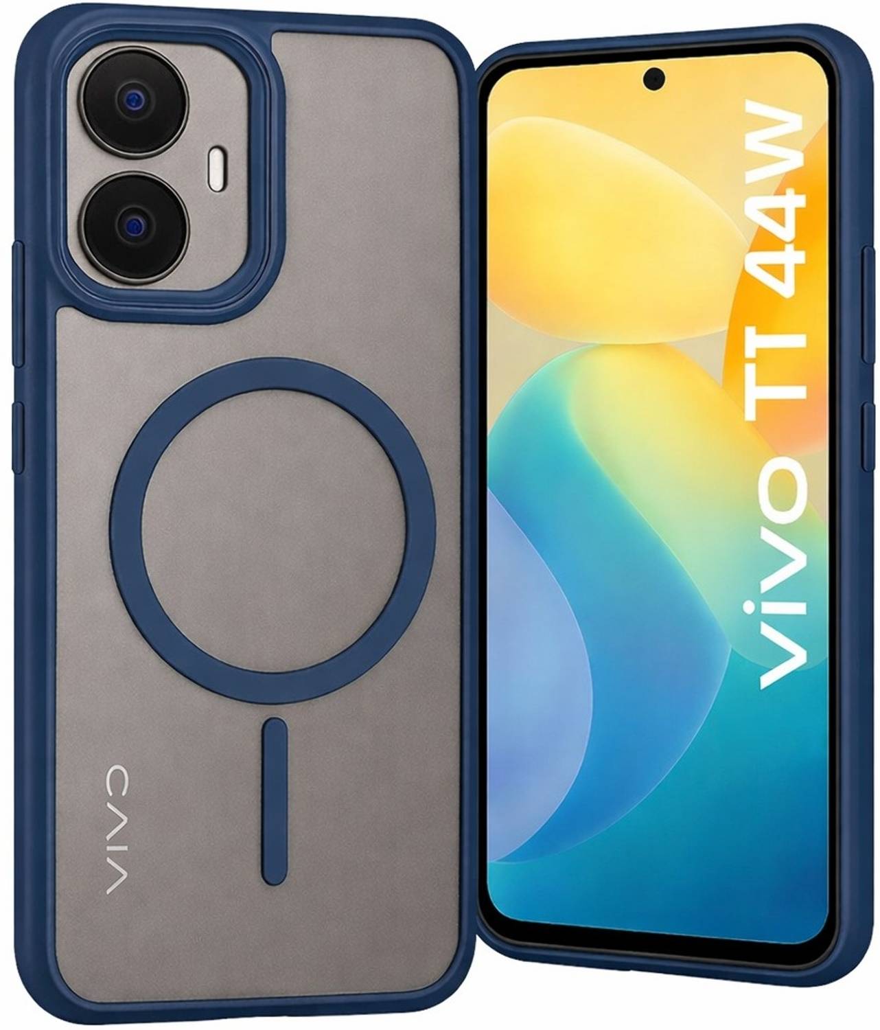 Accesories Legacy Back Cover for Vivo T1 44W / IQOO Z6 44W Blue - Image 1