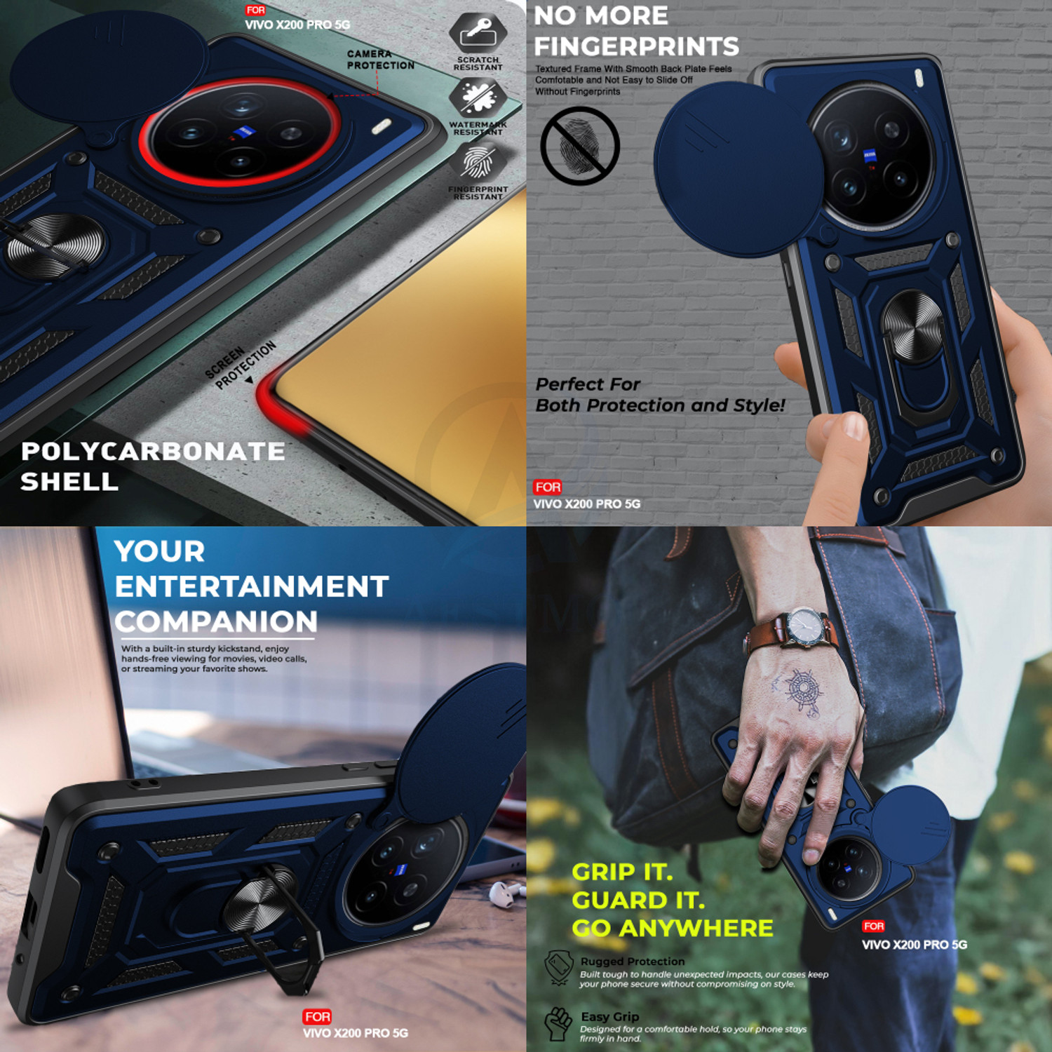Image of AESTMO Back Cover for Vivo X200 Pro 5G