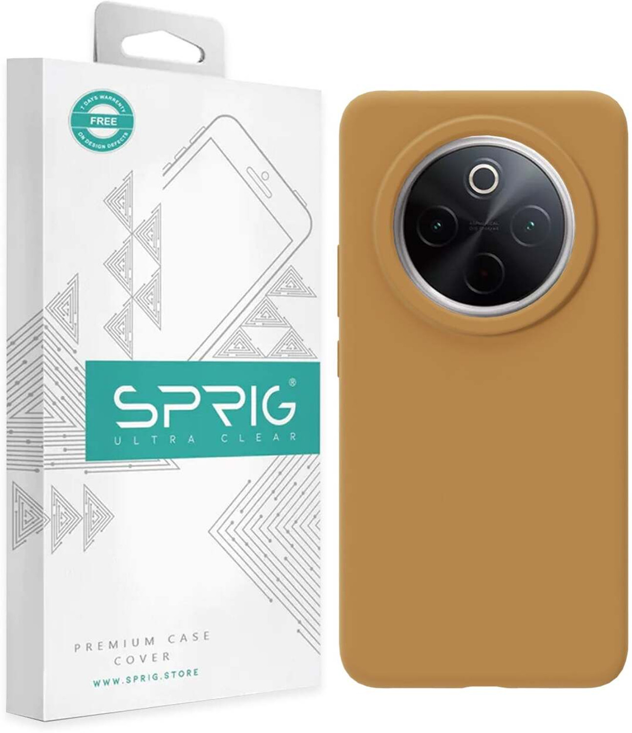 Image of Sprig Back Cover for IQOO Z10 5G, iQOO Z10 5g