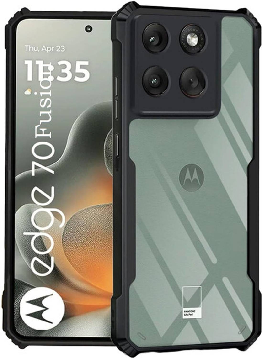 Ammuhub Back Cover for Moto Edge 70 Fusion 5G