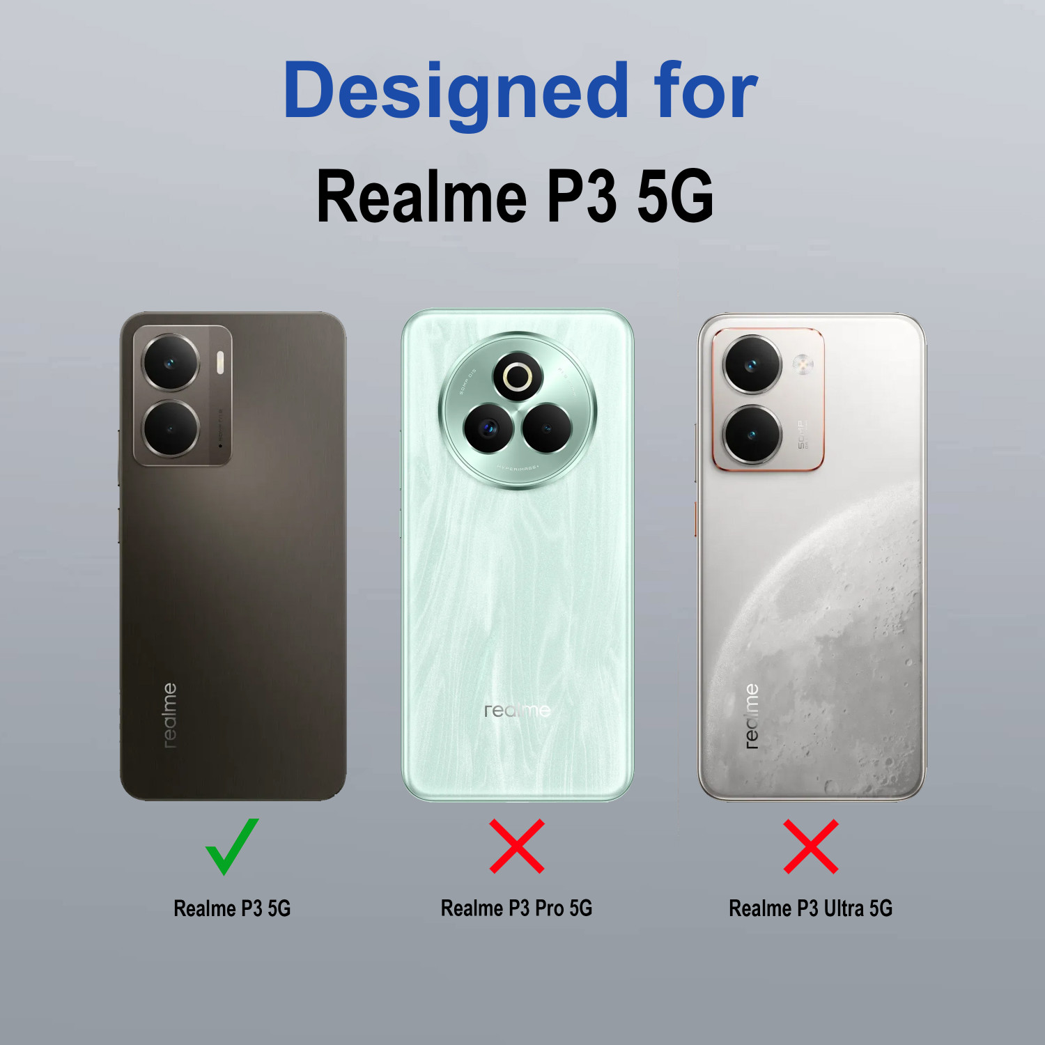 Image of GLOBAL NOMAD Back Cover for realme P3 5G