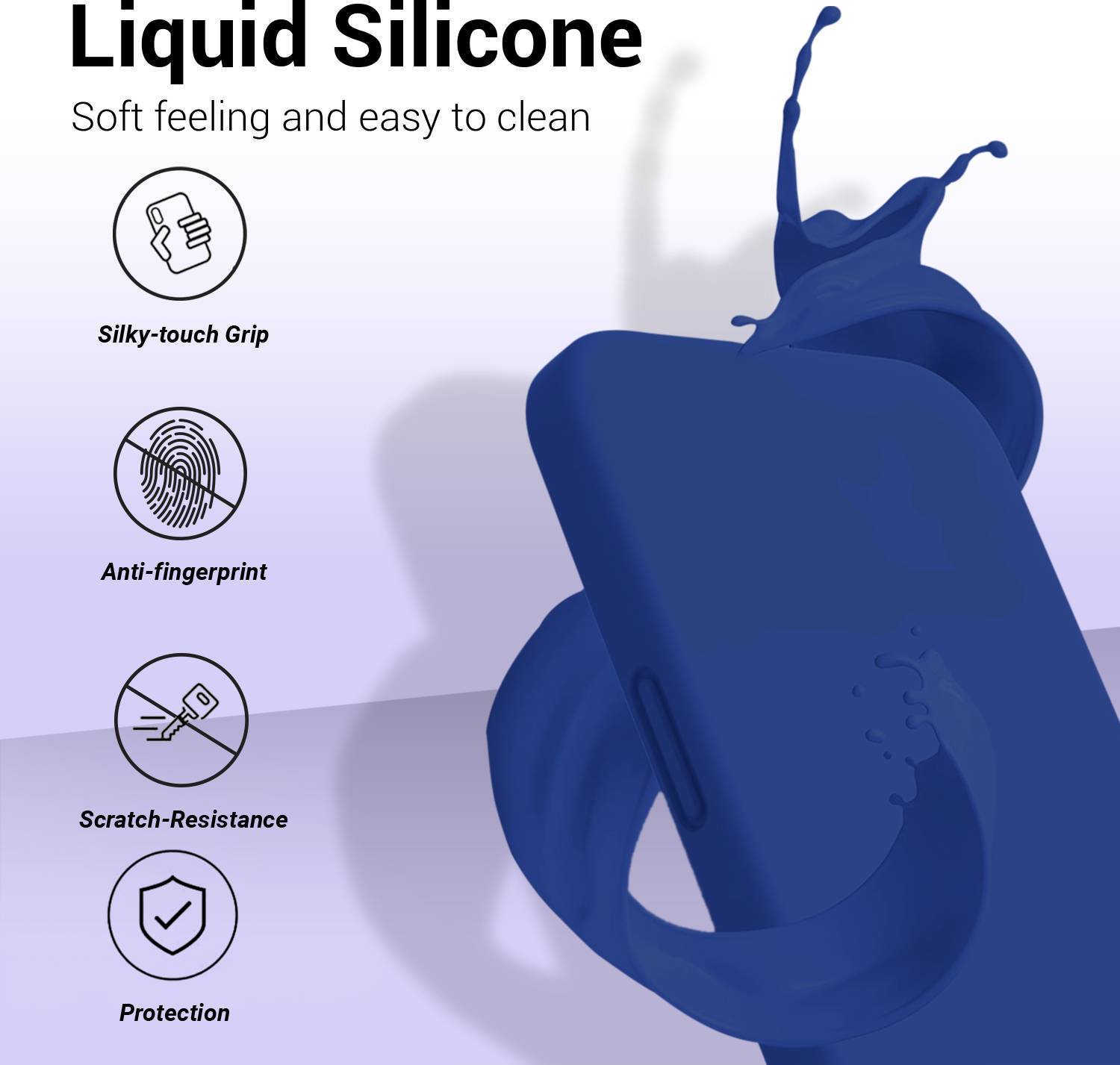 Custodia Per Oppo Realme C21: Cover Trasparente Sottile In Silicone TPU Anti-ingiallimento, Morbida E Antiurto