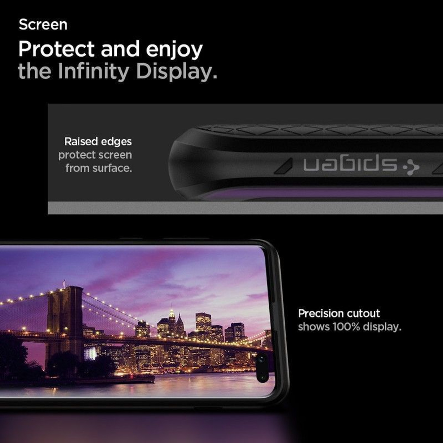 Image of Spigen Liquid Air Back Cover for Samsung Galaxy S10+