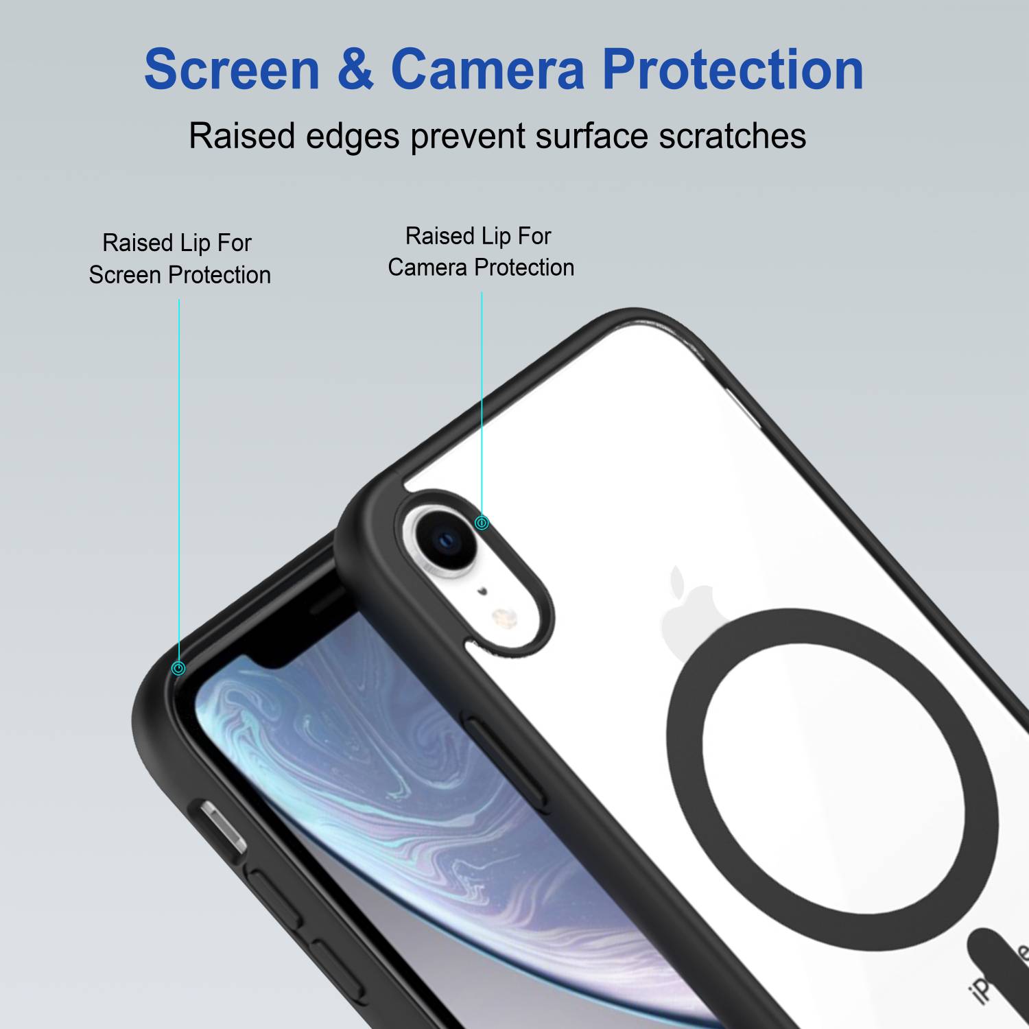 King Maker Back Cover for Apple iPhone XR Black - Image 3