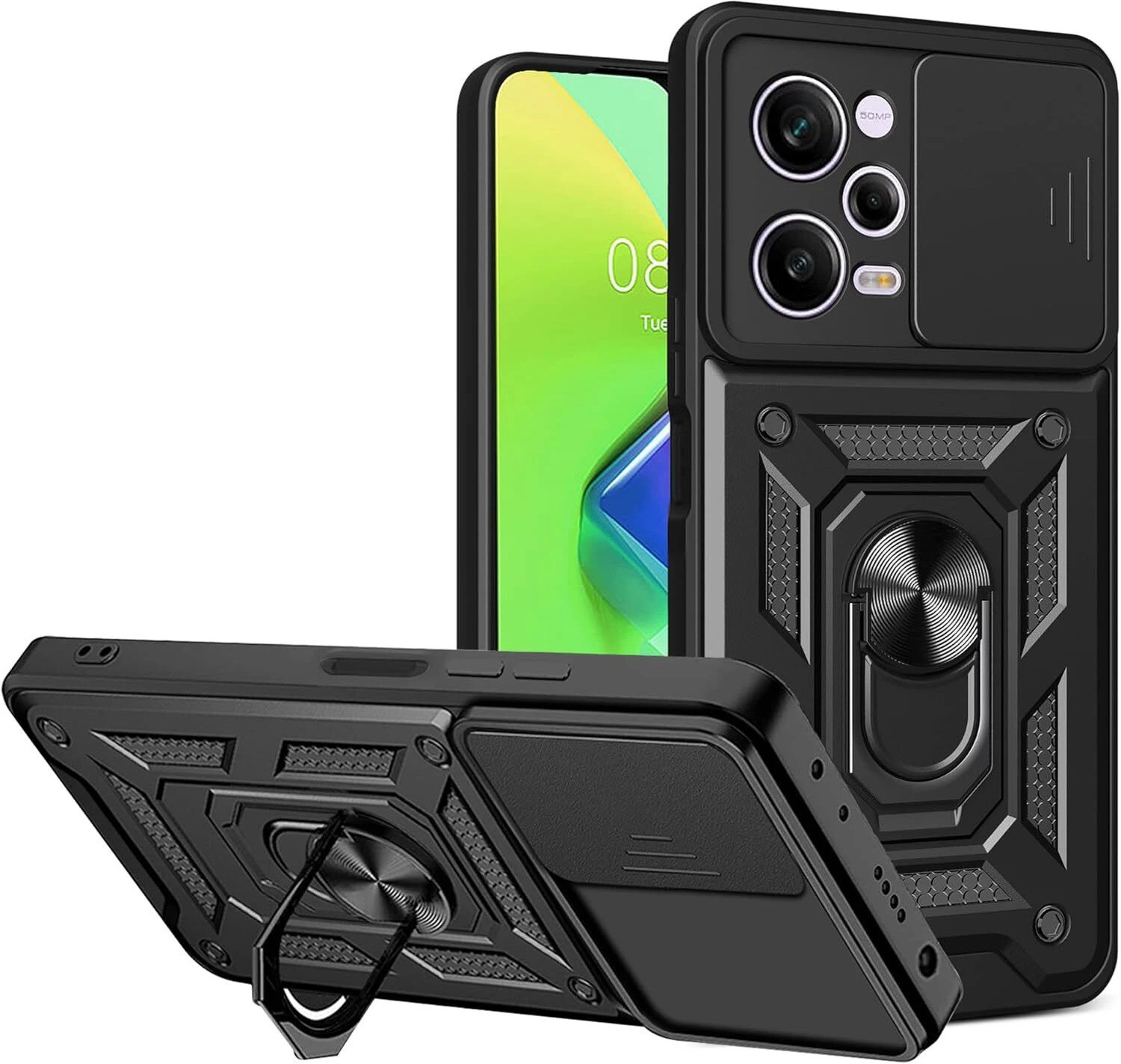Image of Casener Back Cover for Redmi Note 12 Pro 5G