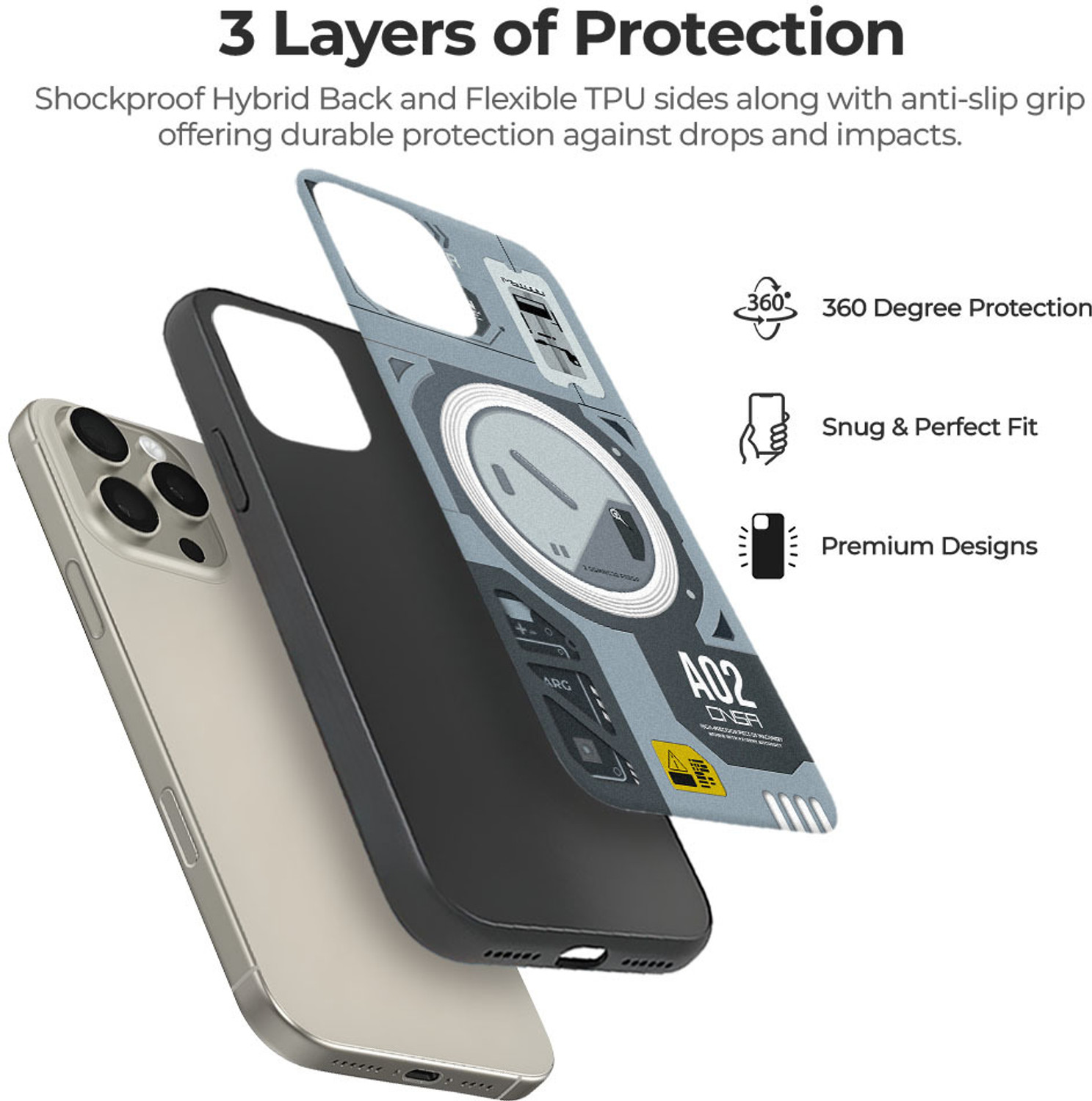 Image of Mayzr Back Cover for Samsung Galaxy F15 5G