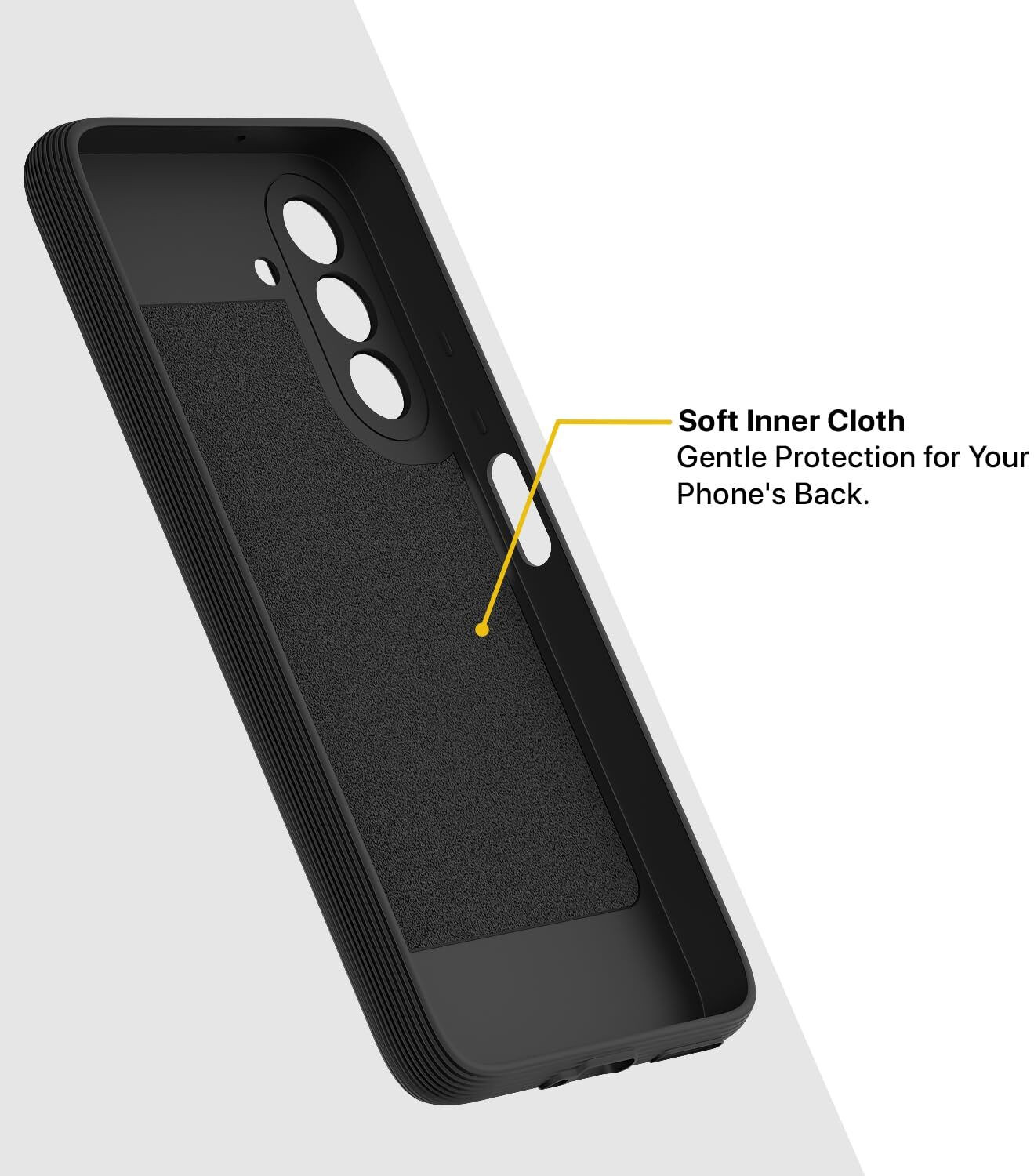 Image of MVMS Samsung Galaxy M36 5G, Samsung Galaxy F36 5G Thermoplastic Polyurethane Back Cover