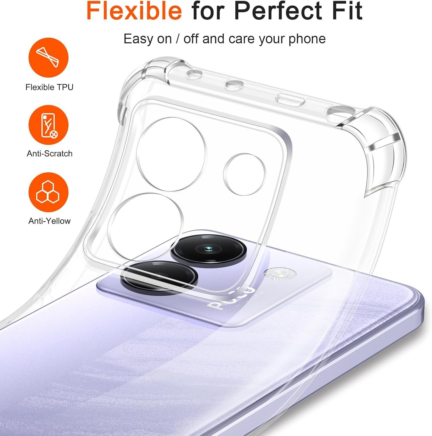 Image of Casodon Back Cover for Poco M7 Pro