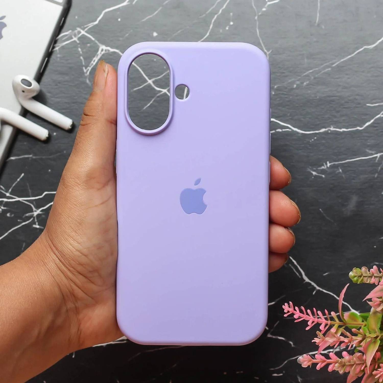 Oldcrew Back Cover for Apple iPhone 17, with inner Microfiber Lining, Soft Touch Slim Shockproof Cover