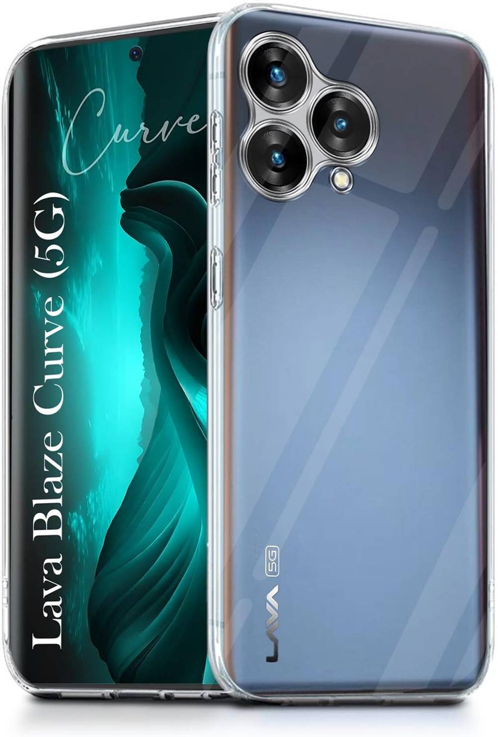 BINTAGE Back Cover for Lava Blaze Curve - LXX505