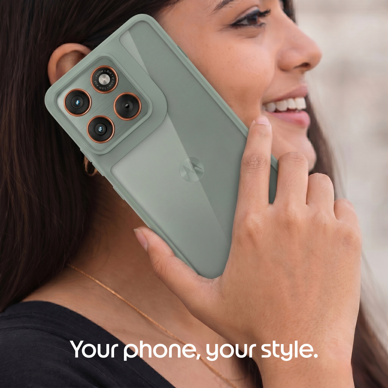 Image of MOTOROLA Back Cover for Moto Edge 70, Motorola Edge 70, MOTOROLA Edge 70 (Aurashine), (Original Motorola Product)