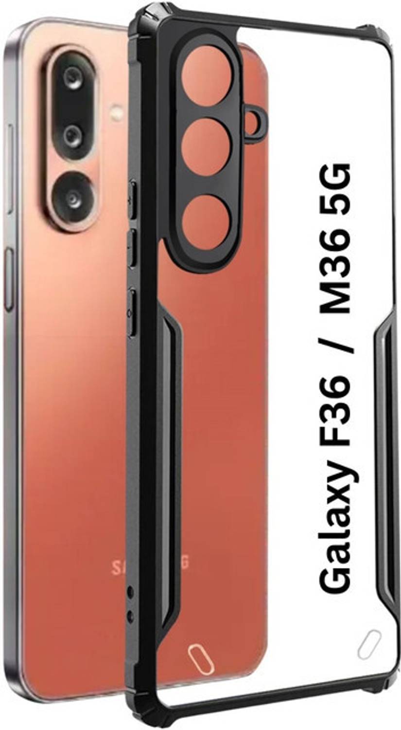 AEVENSTAR Back Cover for Samsung Galaxy F36 5G Black - Image 1