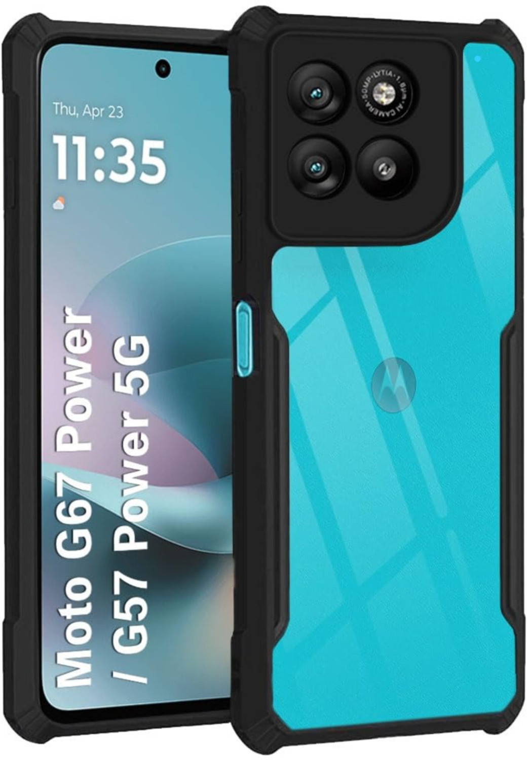 Image of vmt stock Back Cover for Moto G57 Power 5G, Motorola G57 Power 5G, MOTOROLA g67 power 5G
