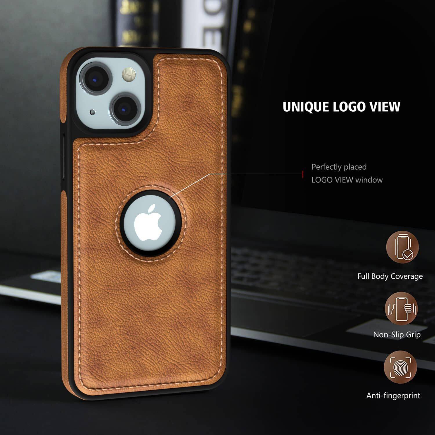 Pikkme iPhone 15 Back Cover Brown - Image 2