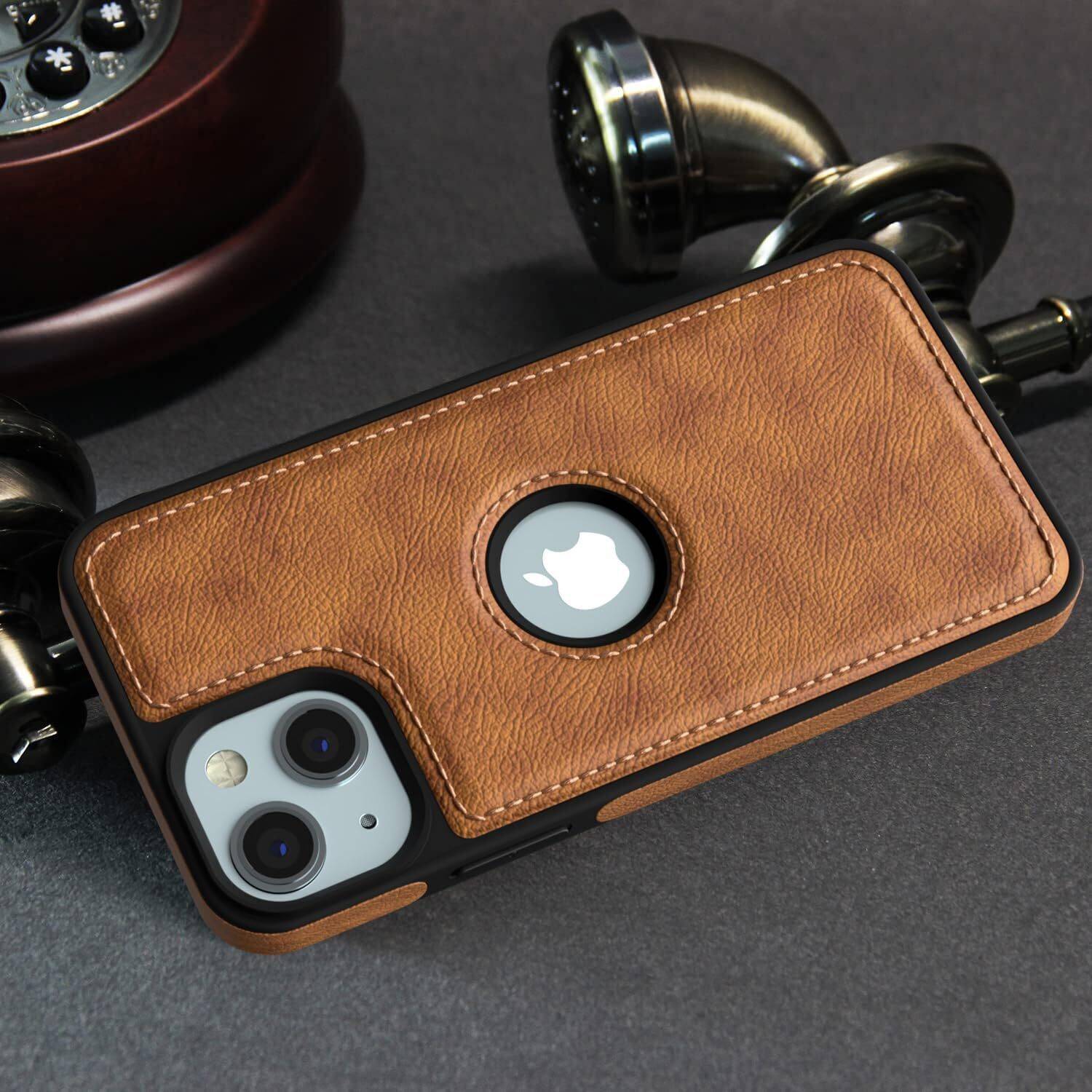Bonqo Back Cover for Apple iPhone 15 Brown - Image 4