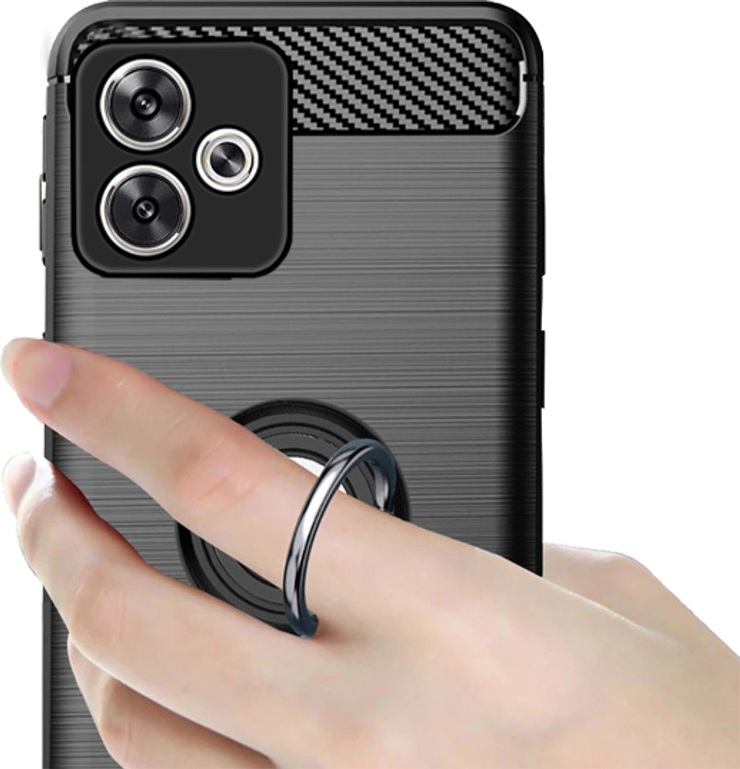 Image of Unistuff Poco F6 5G Rubber Back Cover