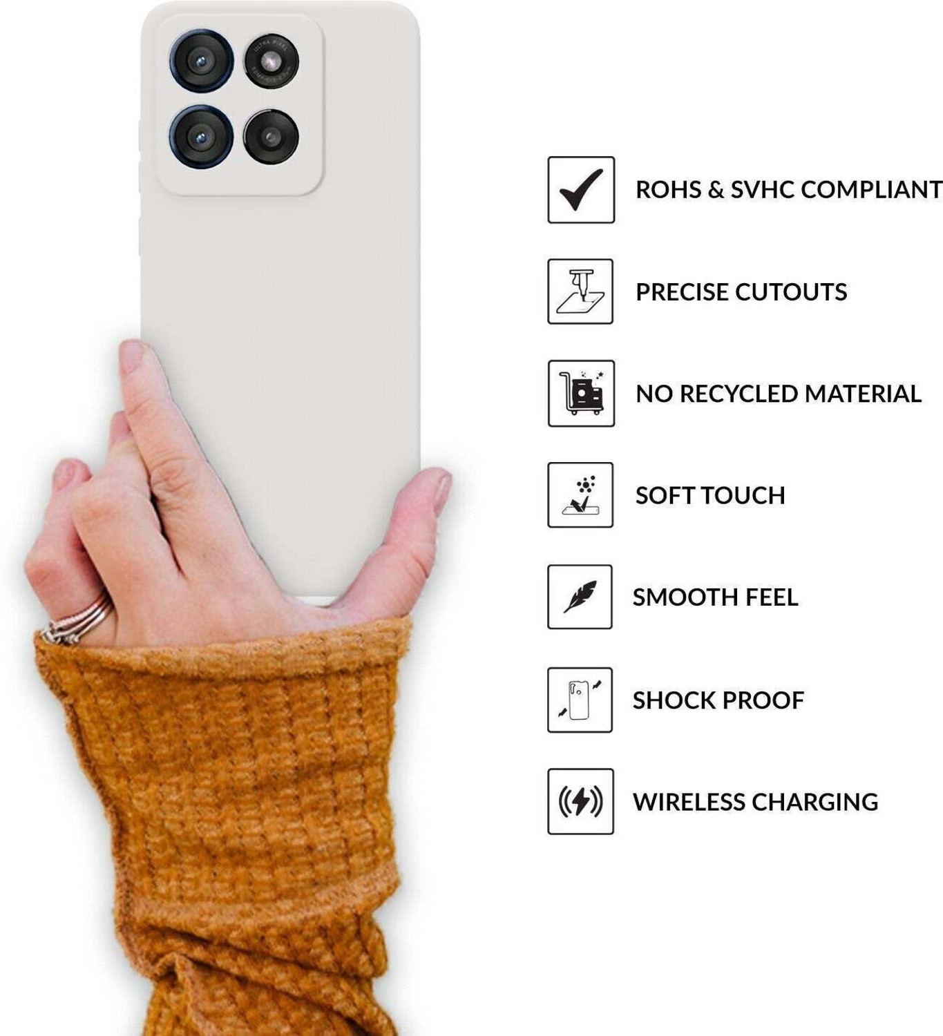 Image of Sprig Back Cover for MOTOROLA Edge 60 Fusion 5G, edge 60 Fusion 5G