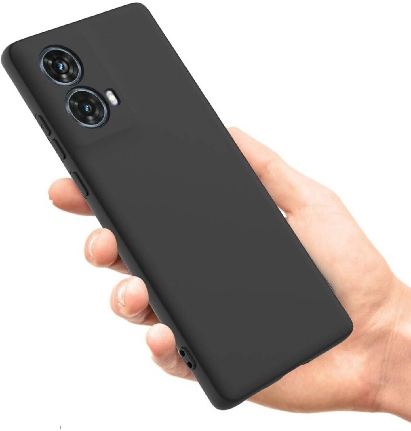 myamma Back Cover for MOTOROLA G85 5G Black