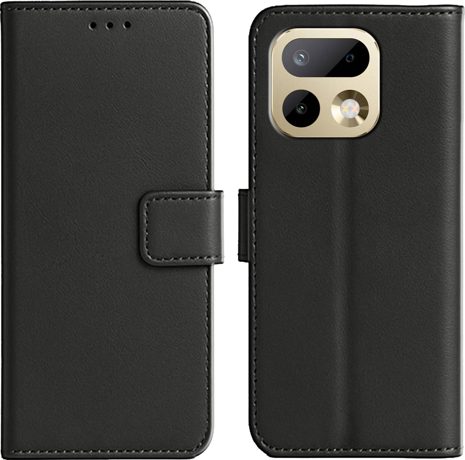 Ascensify Back Cover for Realme 16 Pro 5G Premium PU Leather Flip Cover with Card Slots & Stand Feature