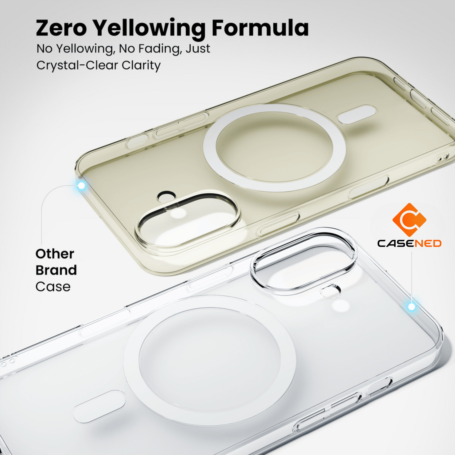 Image of CASENED Back Cover for Apple iPhone 16