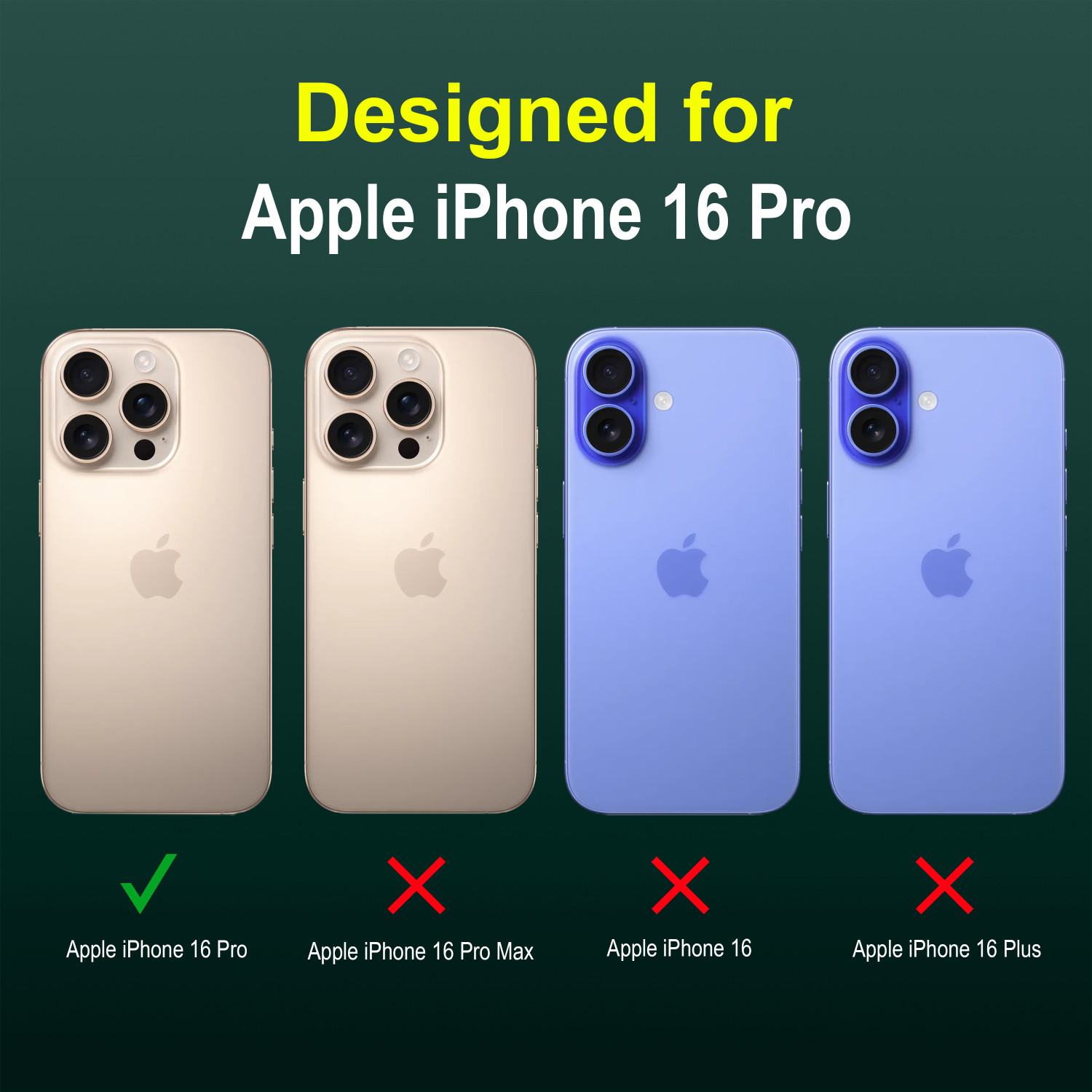Image of GLOBAL NOMAD Back Cover for Apple iPhone 16 Pro