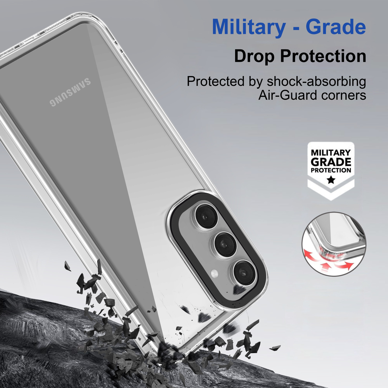 Image of Zapcase Back Cover for Samsung Galaxy A54 5G