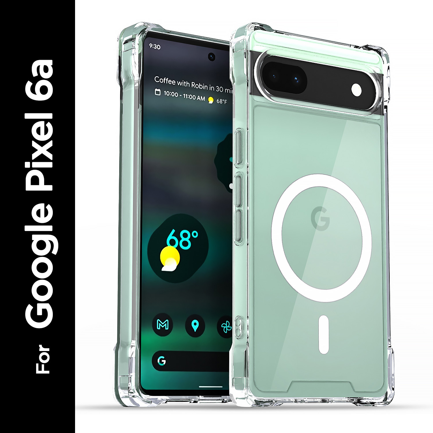 Image of Flipkart SmartBuy Back Cover for Google Pixel 6A 5G