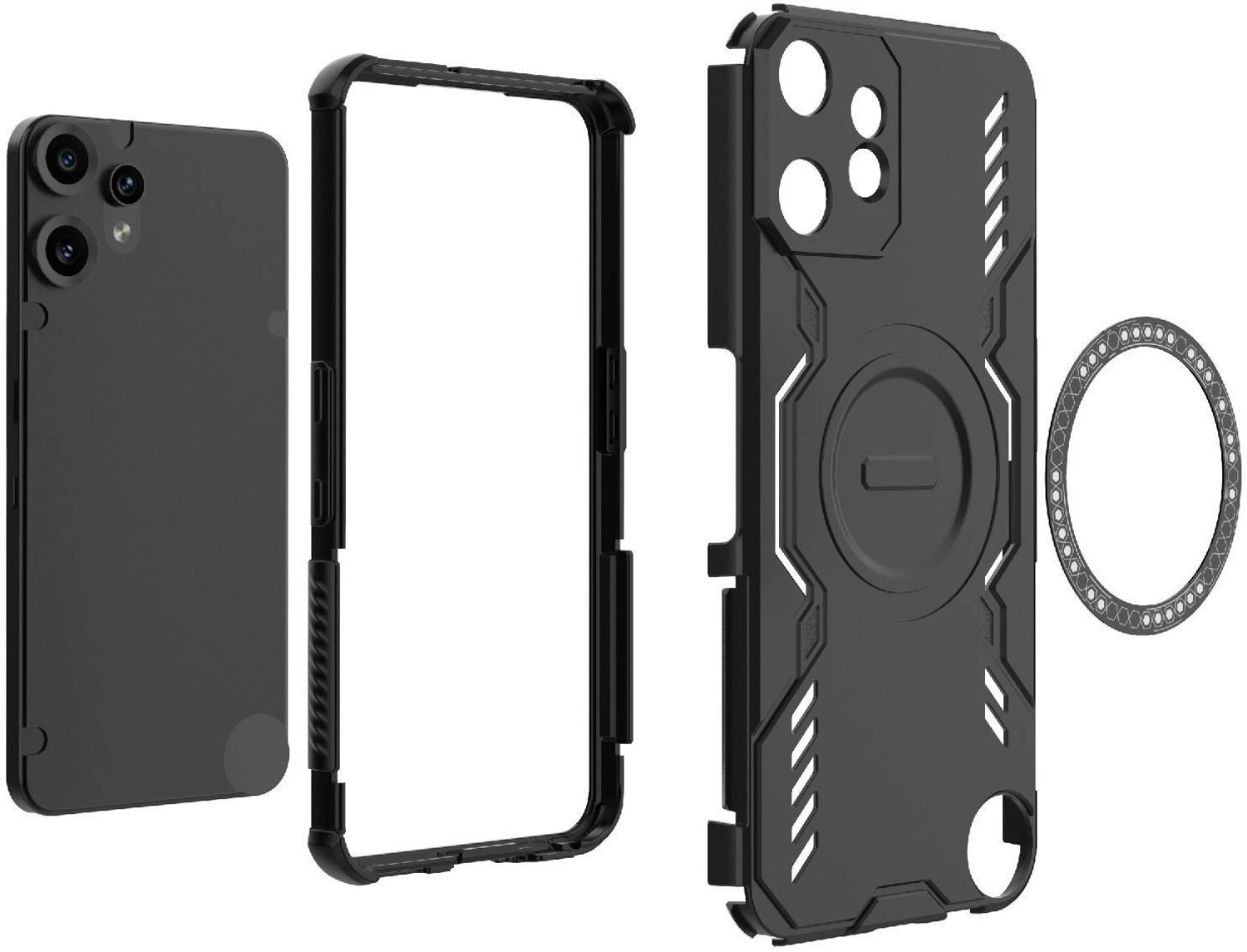 Image of Binzokase Back Cover for CMF By Nothing Phone 2 Pro 5G