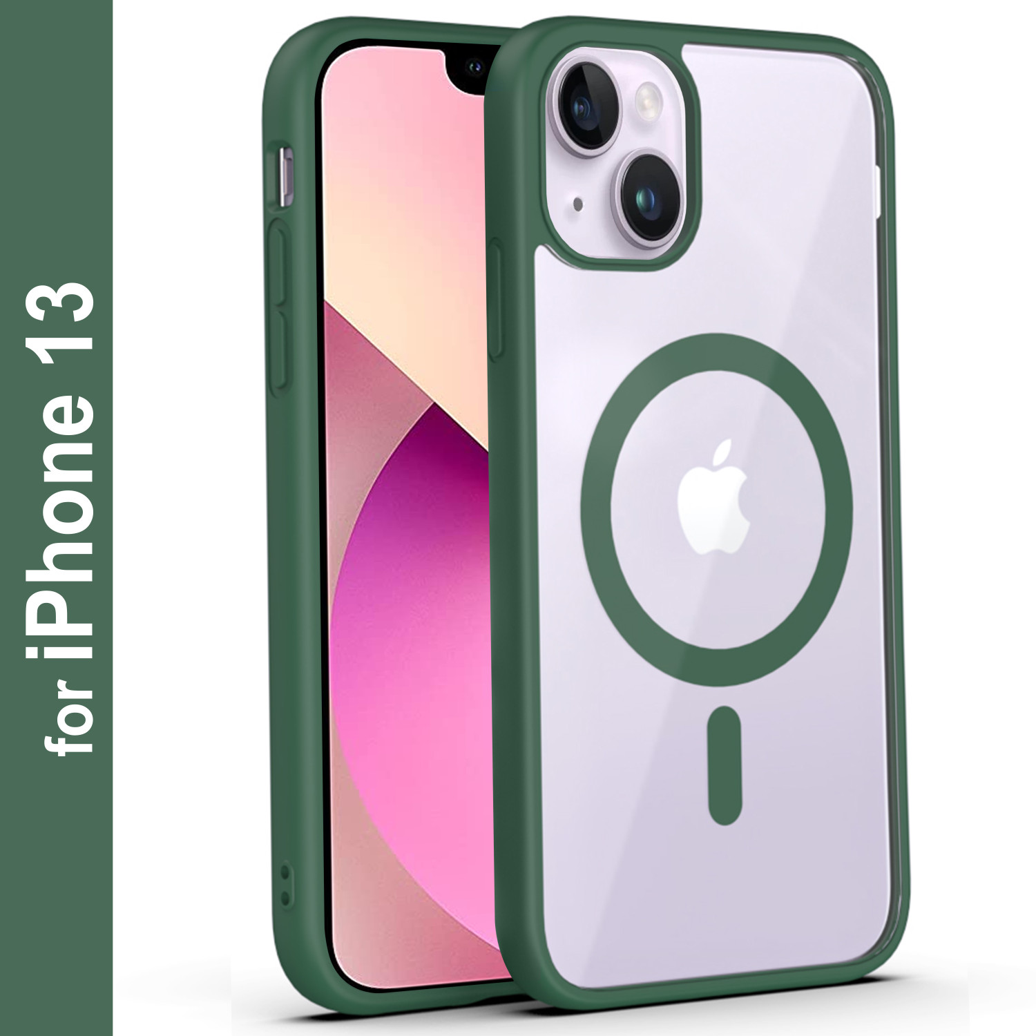 Image of GLOBAL NOMAD Back Cover for Apple iPhone 13