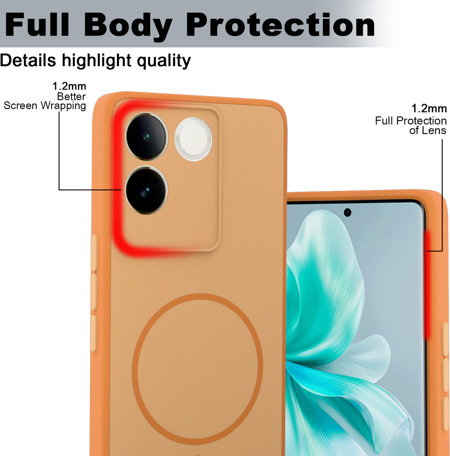 Image of KartV Back Cover for IQOO Z7 Pro 5G