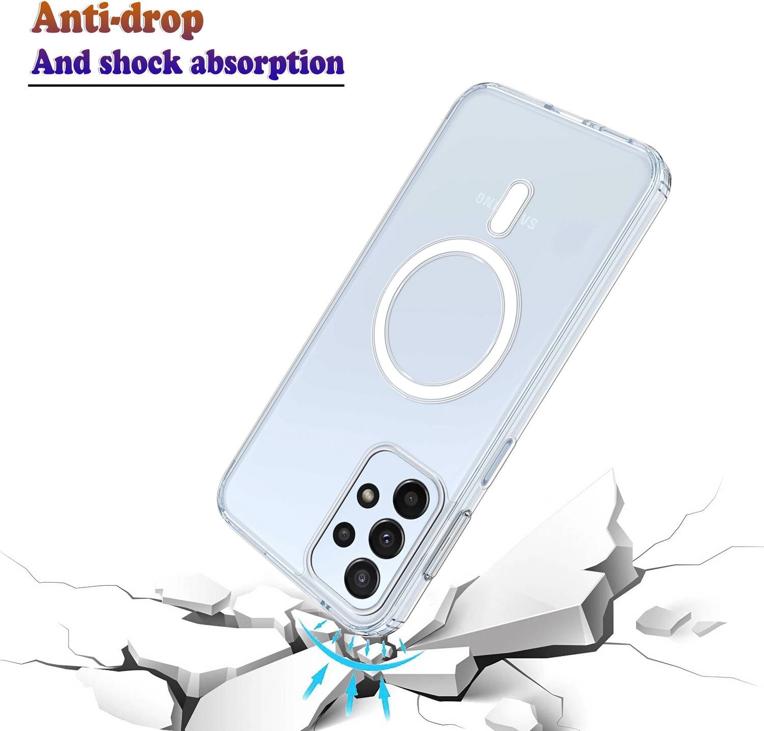 Plus Back Cover for Samsung Galaxy A23 - Image 4