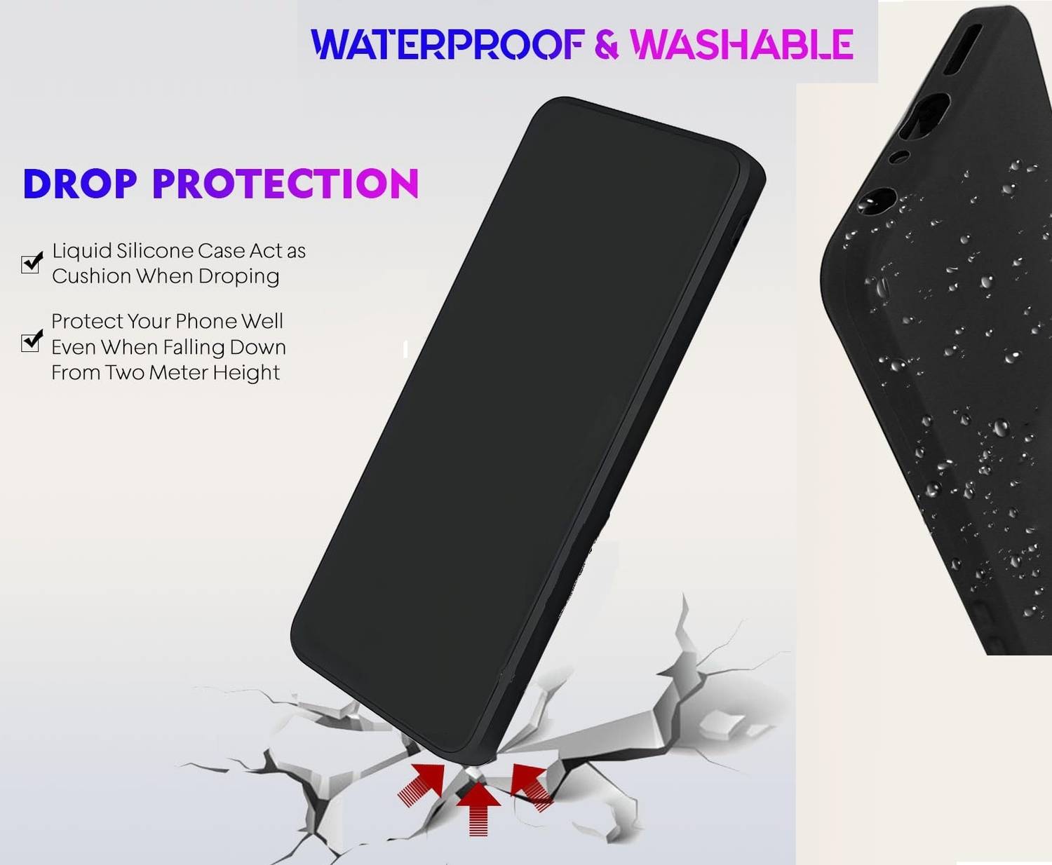 Outlier Back Cover for Realme C67 5G Black - Image 4