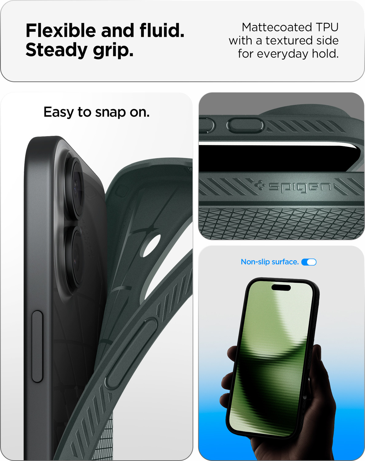 Image of Spigen Liquid Air Back Cover for iPhone 17