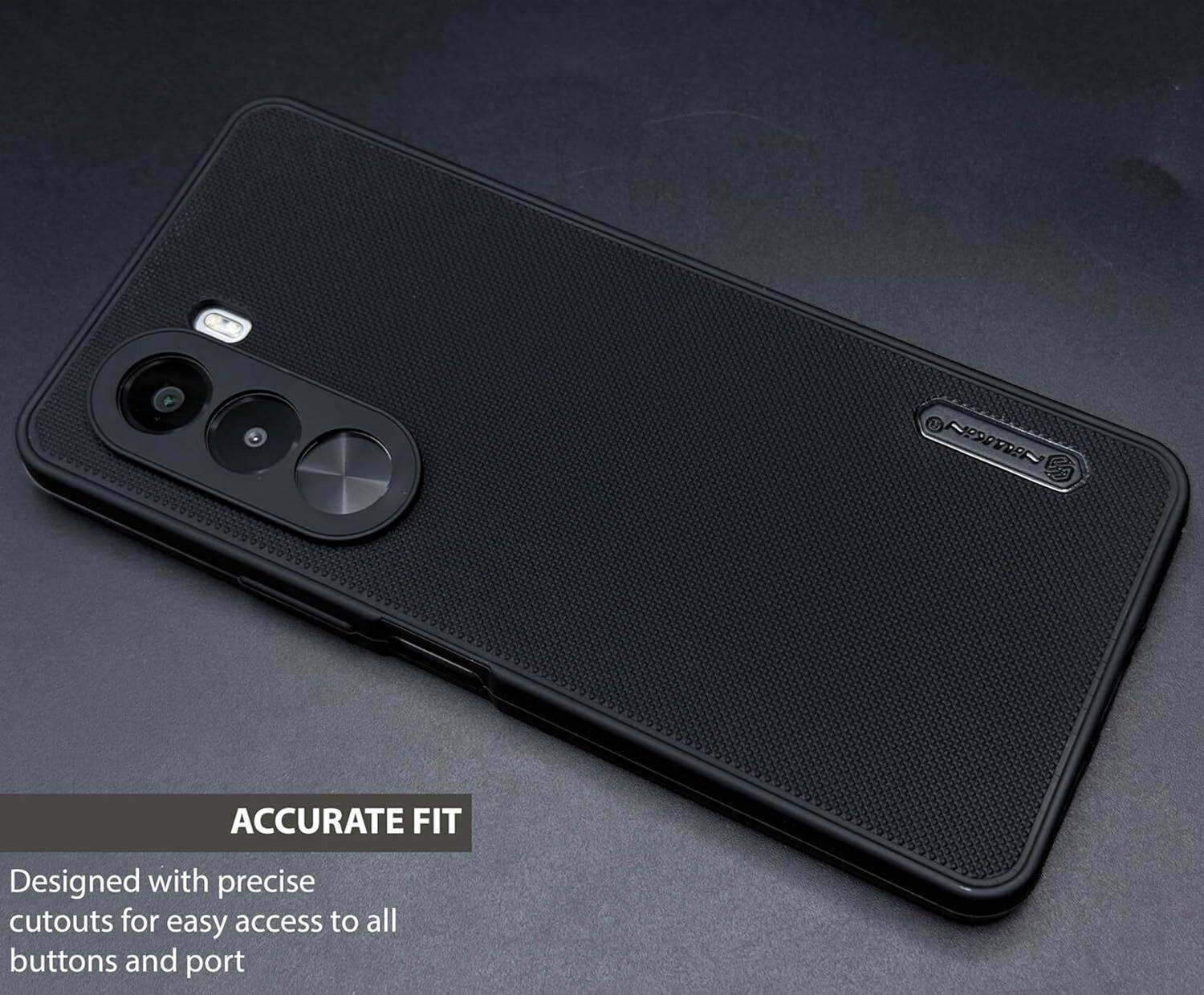 MatteSmoke Back Cover for Realme P4x 5G Black - Image 4