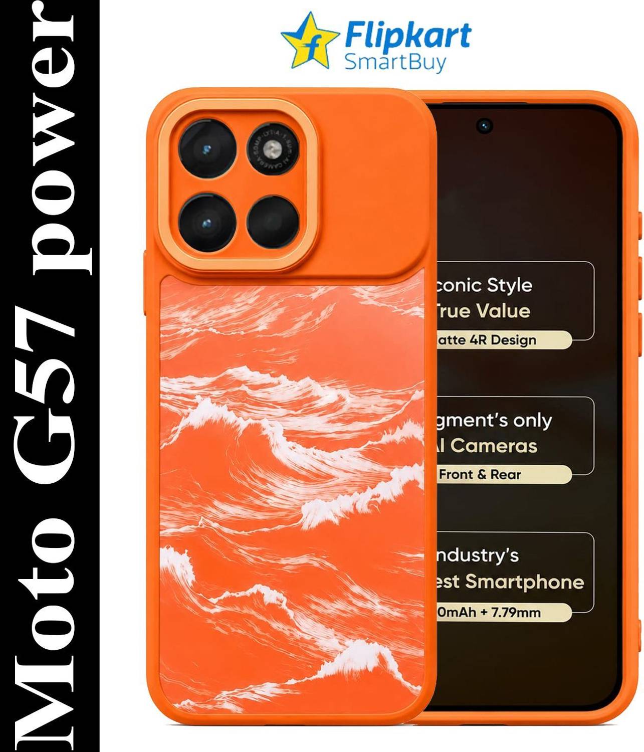 Flipkart SmartBuy Back Cover for Motorola G57 Power 5G - Image 2