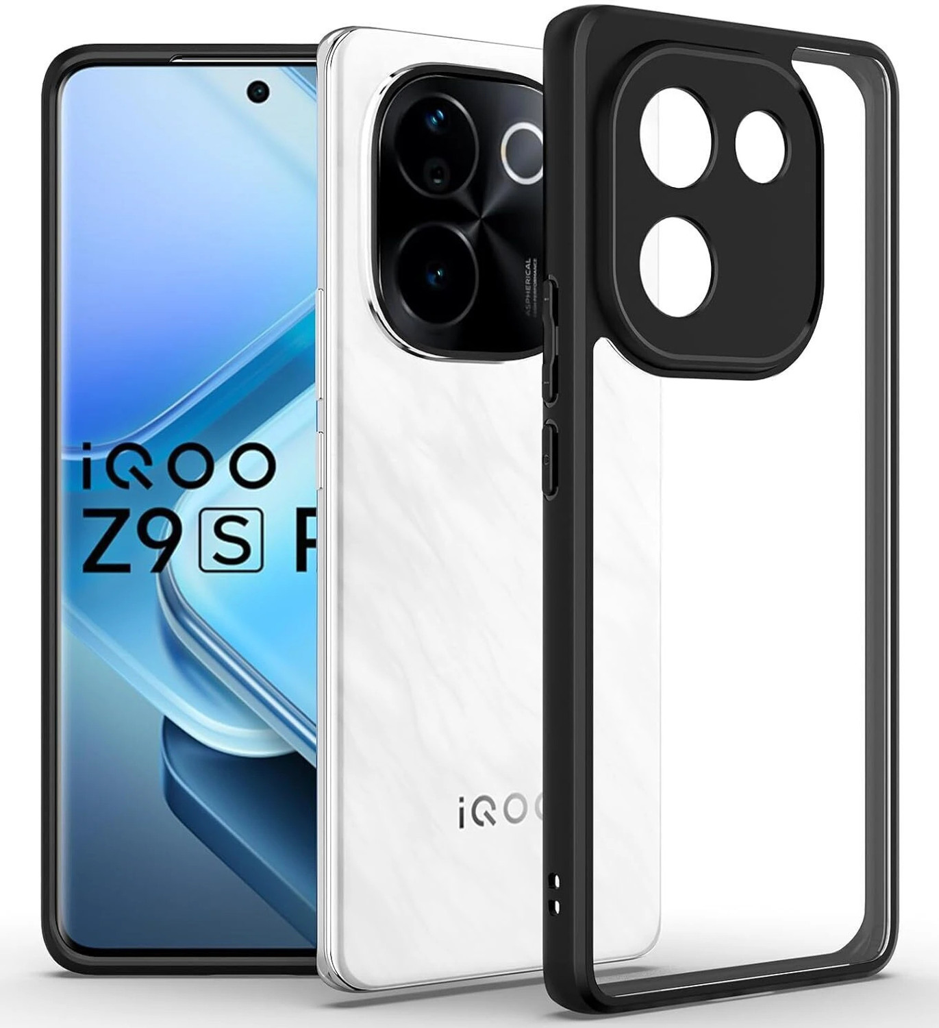 Image of Kapaver Back Cover for iQOO Z9s Pro / Vivo T3 Pro