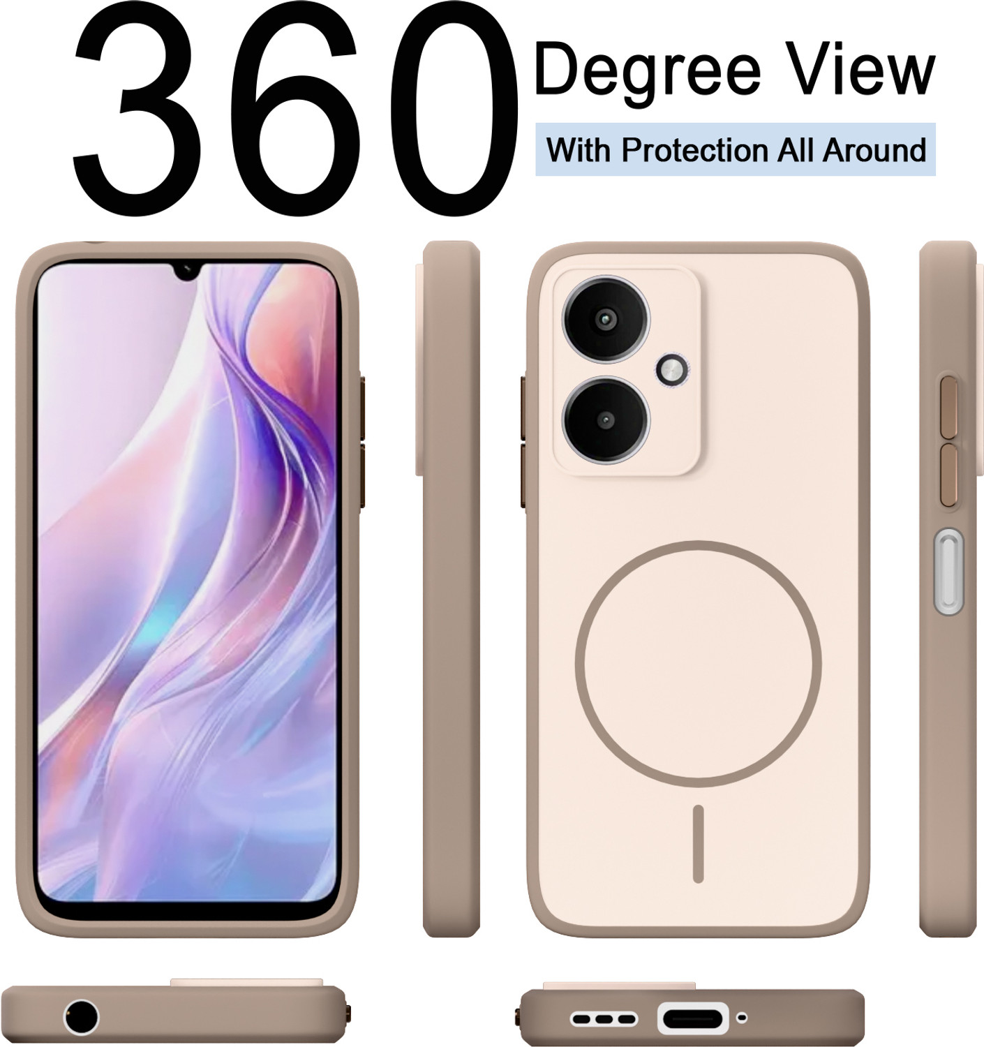 Image of KartV Back Cover for Redmi 13c 5G