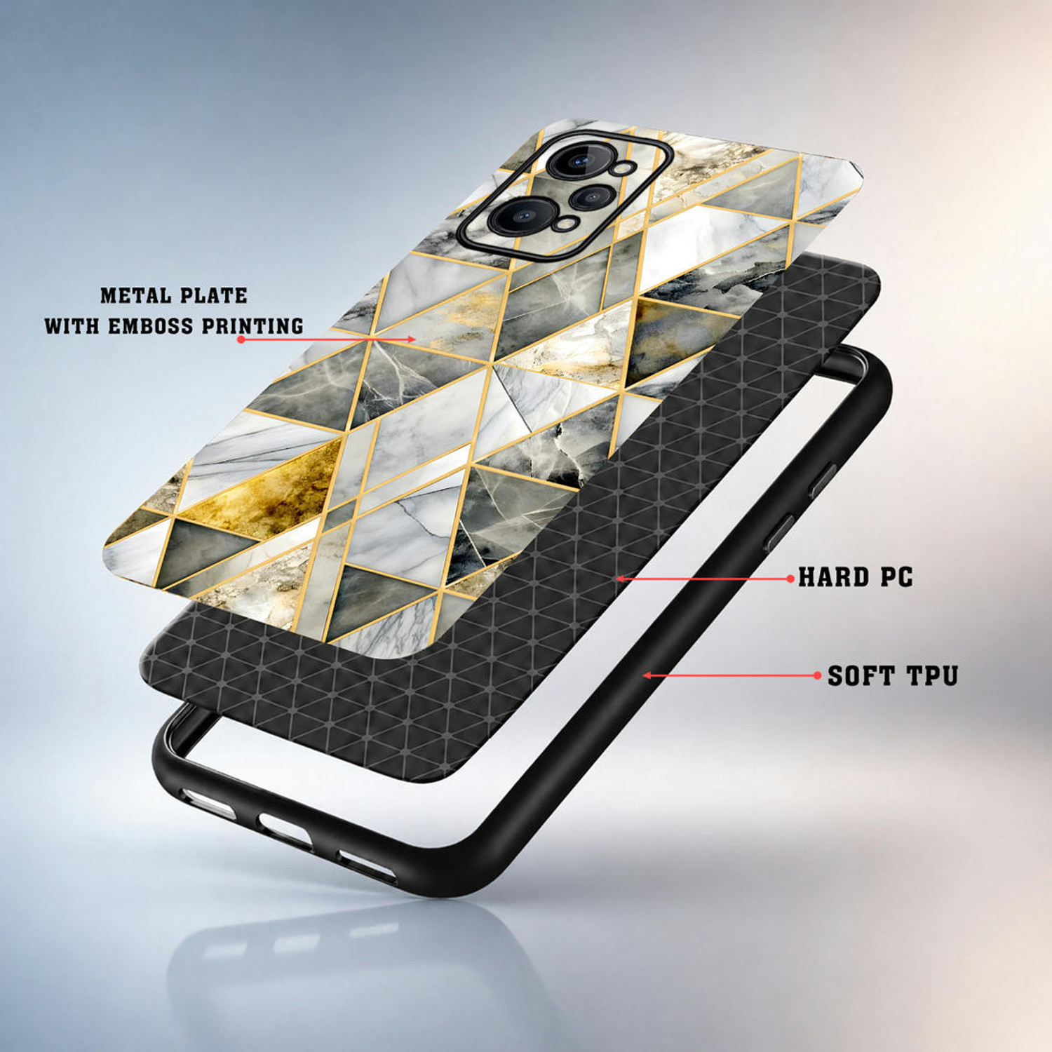 Image of FeelWhiz Back Cover for realme GT Neo 2 5G, Realme Gt Neo 3T 5G, Realme GT 13