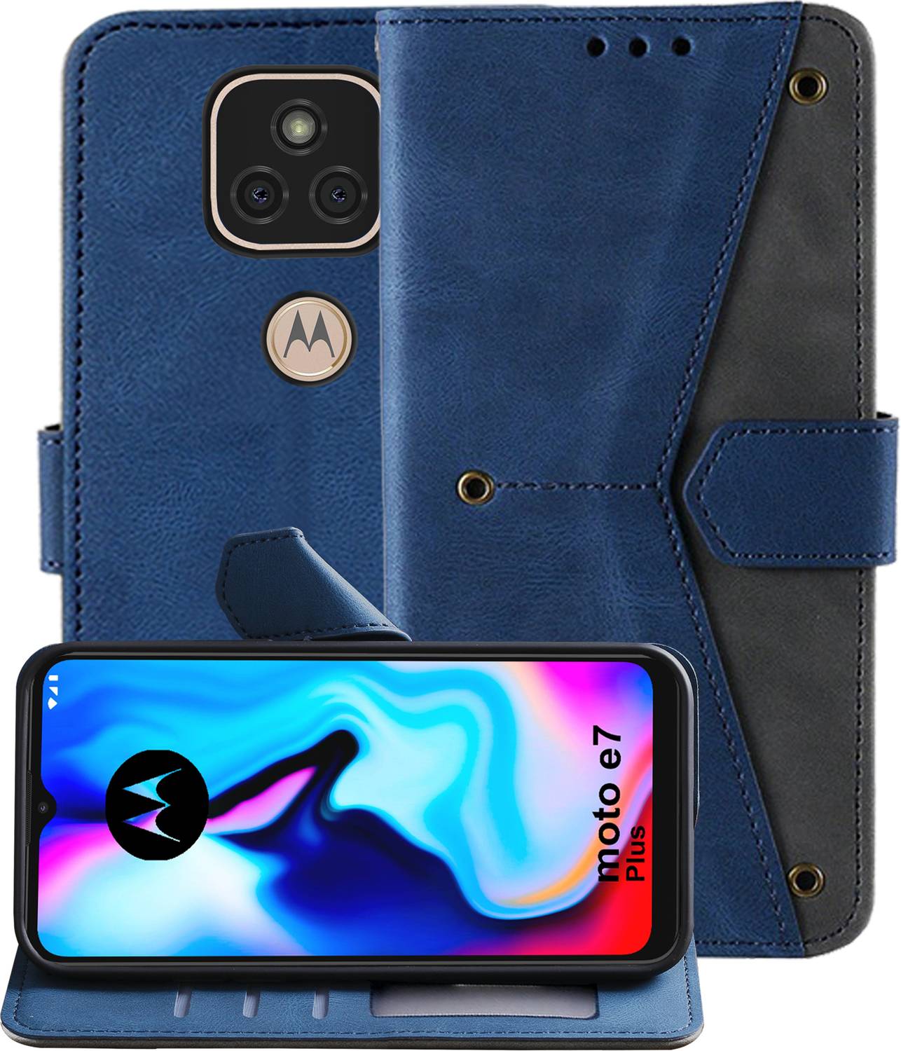 Autofocus Back Cover for Motorola Moto E7 Plus