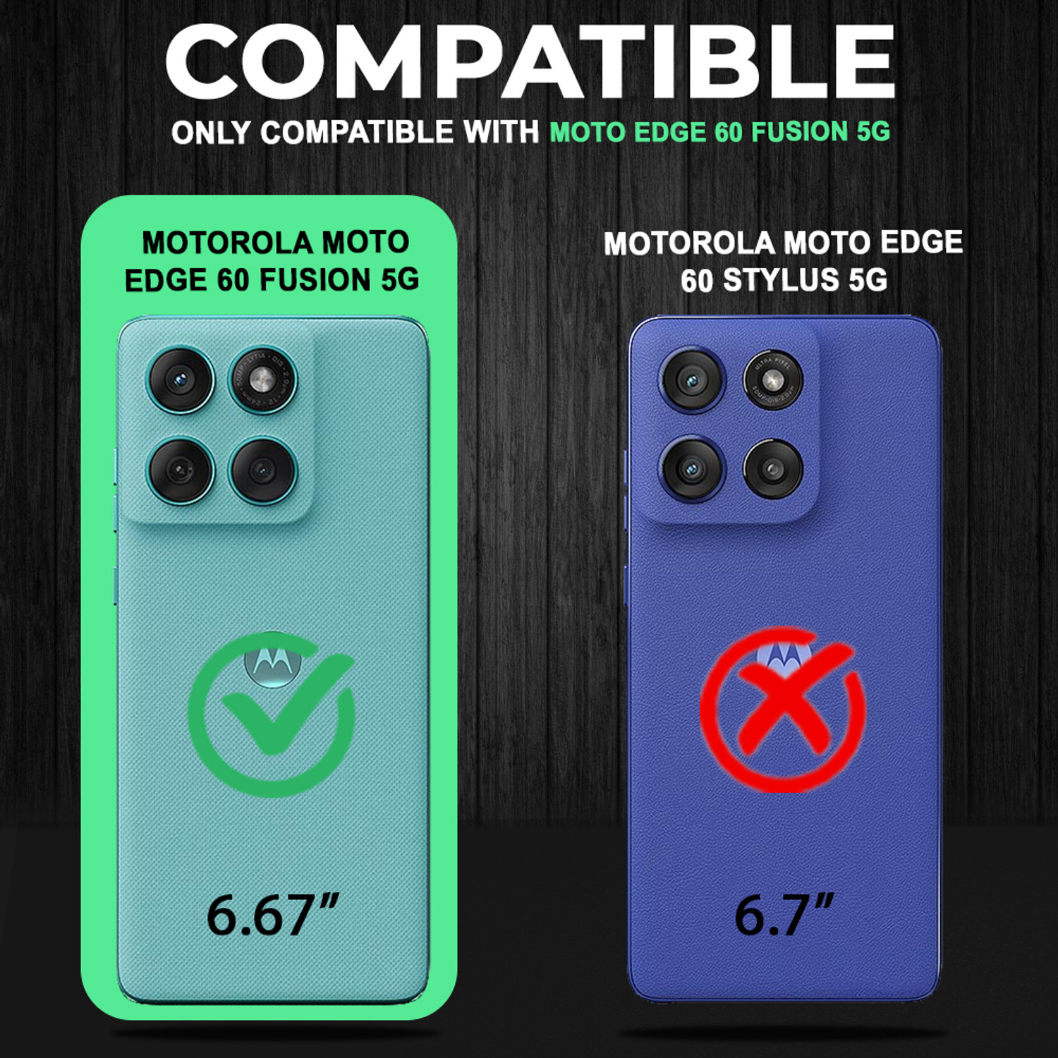 Image of AESTMO Back Cover for MOTOROLA Edge 60 Fusion 5G