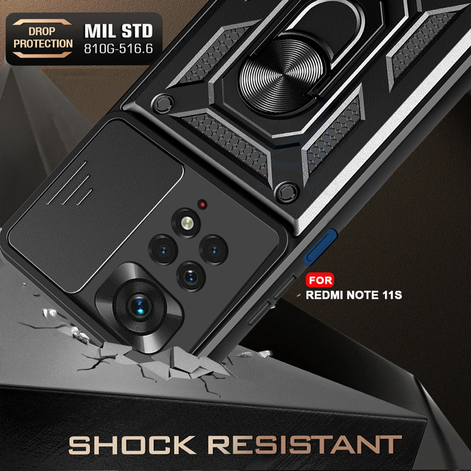 Image of AESTMO Back Cover for Redmi Note 11S