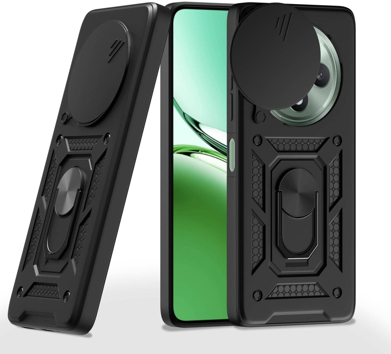 Flipkart SmartBuy Back Cover for Oppo F27 5G Black - Image 1