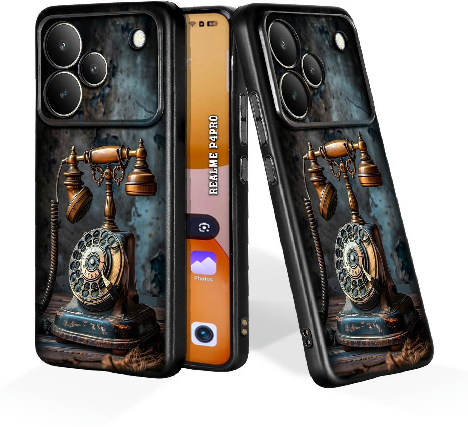 CLASSYPRINT Back Cover for Realme P4 Pro 5G Black - Image 1
