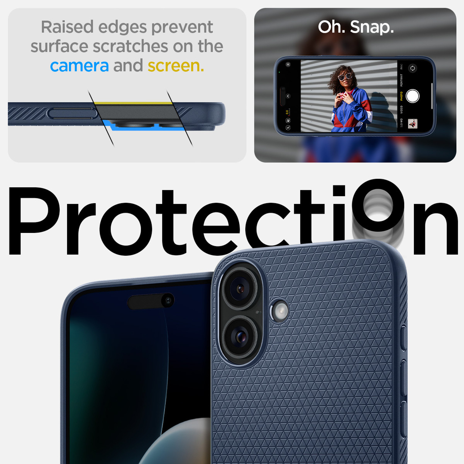Image of Spigen Liquid Air Back Cover for Apple iPhone 16