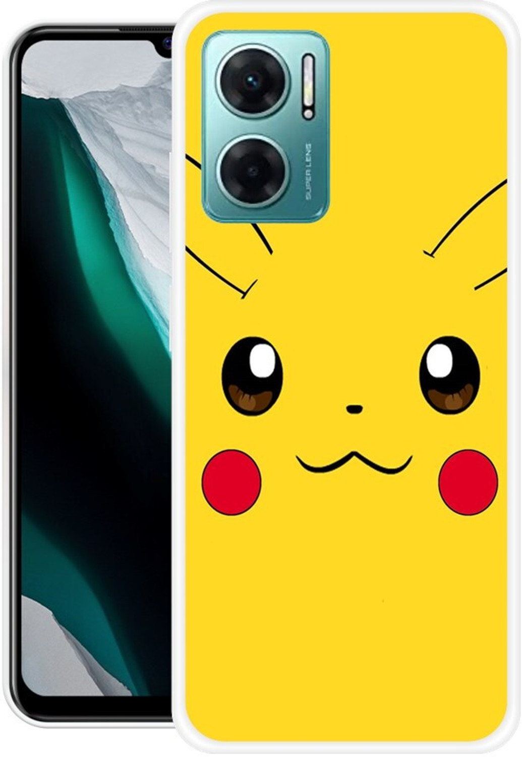 Image of FUGGA Back Cover for REDMI 11 Prime 5G, 22041219I, PIKACHU, POKEMON, CARTOON